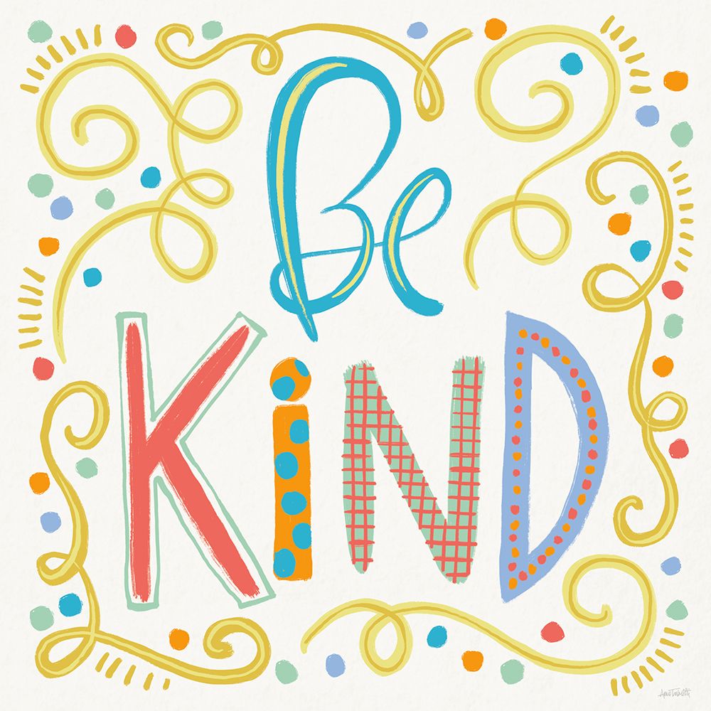 Colorful Sayings II art print by Anne Tavoletti for $57.95 CAD