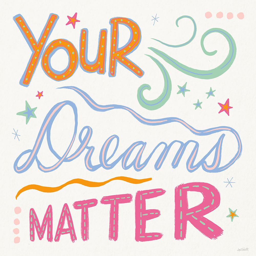 Colorful Sayings III art print by Anne Tavoletti for $57.95 CAD