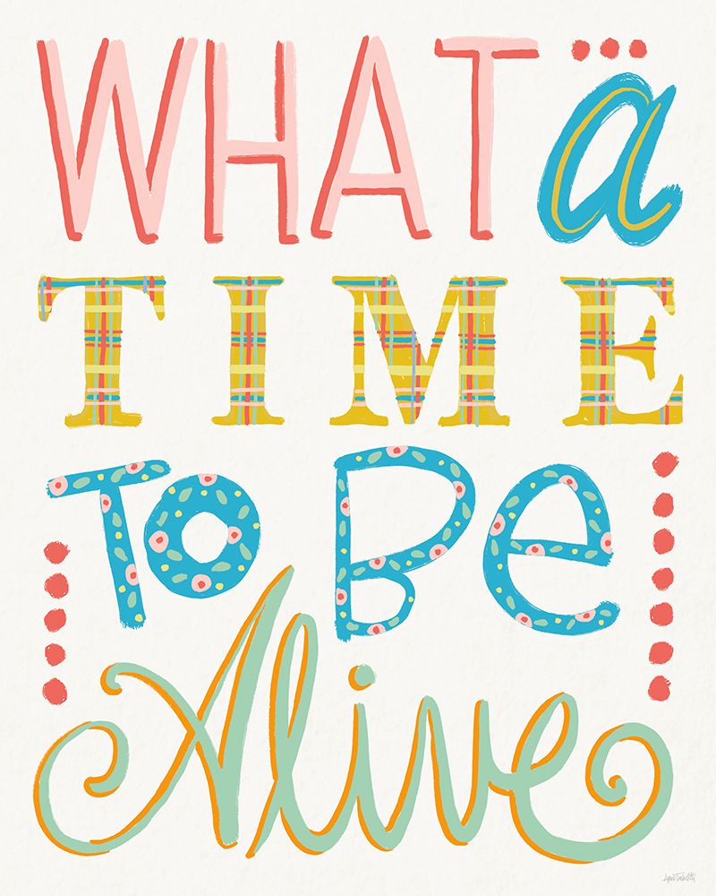 Colorful Sayings VI art print by Anne Tavoletti for $57.95 CAD