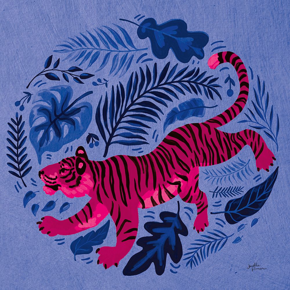 Big Cat Beauty VII Bright art print by Janelle Penner for $57.95 CAD