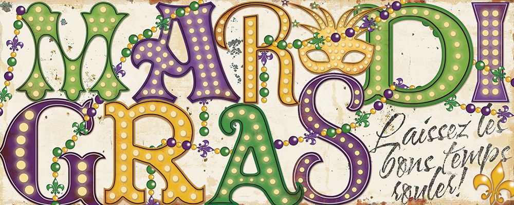 Mardi Gras I art print by Pela Studio for $57.95 CAD