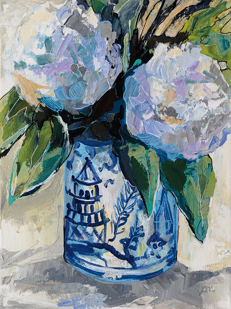 August Blooms art print by Jeanette Vertentes for $57.95 CAD