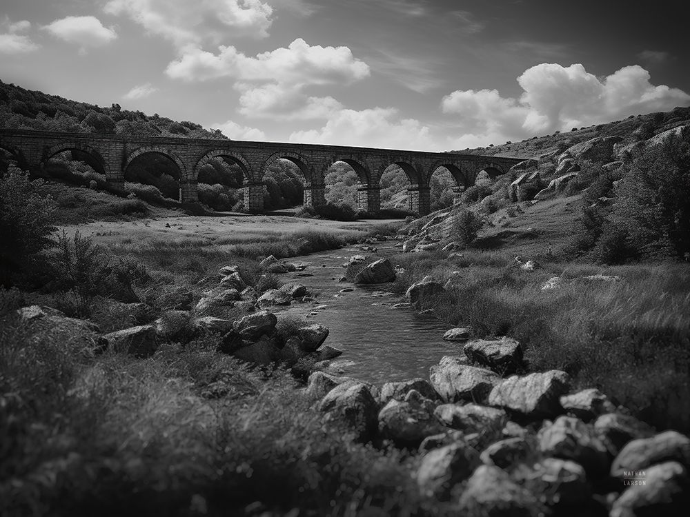 Aqueduct III art print by Nathan Larson for $57.95 CAD