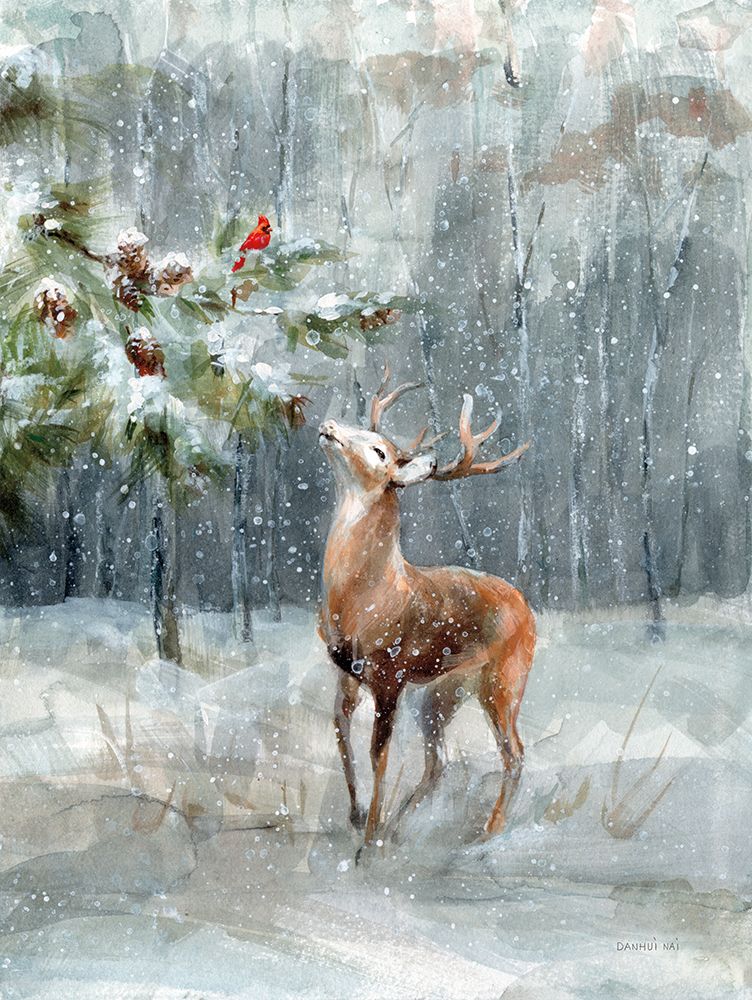 Woodland Companion art print by Danhui Nai for $57.95 CAD