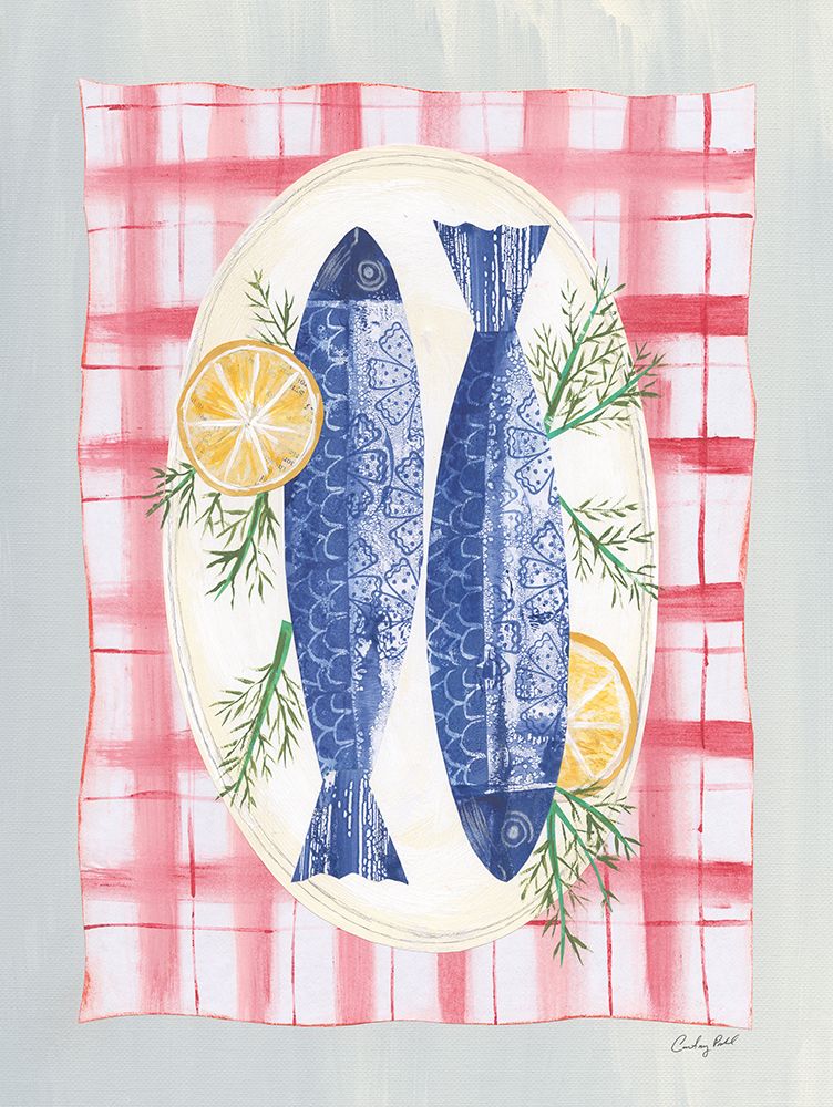 Seafood Platter II art print by Courtney Prahl for $57.95 CAD