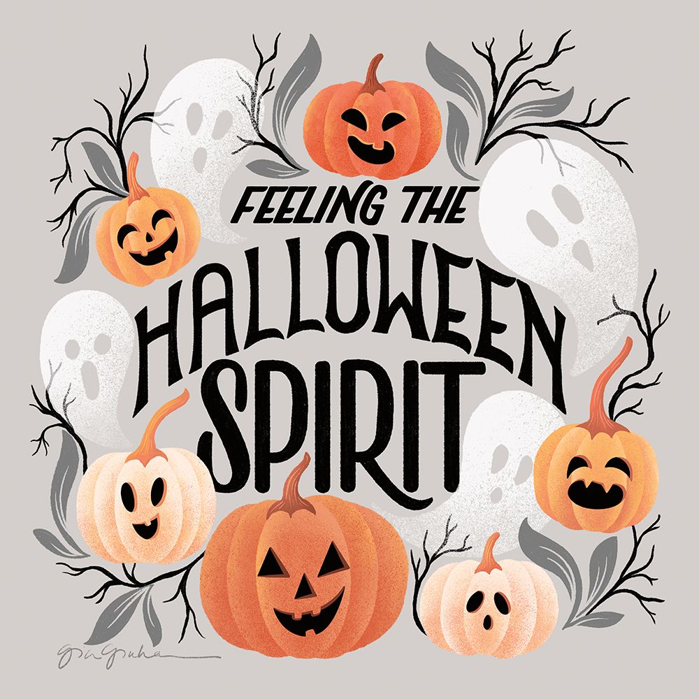 Halloween Spirit II art print by Gia Graham for $57.95 CAD