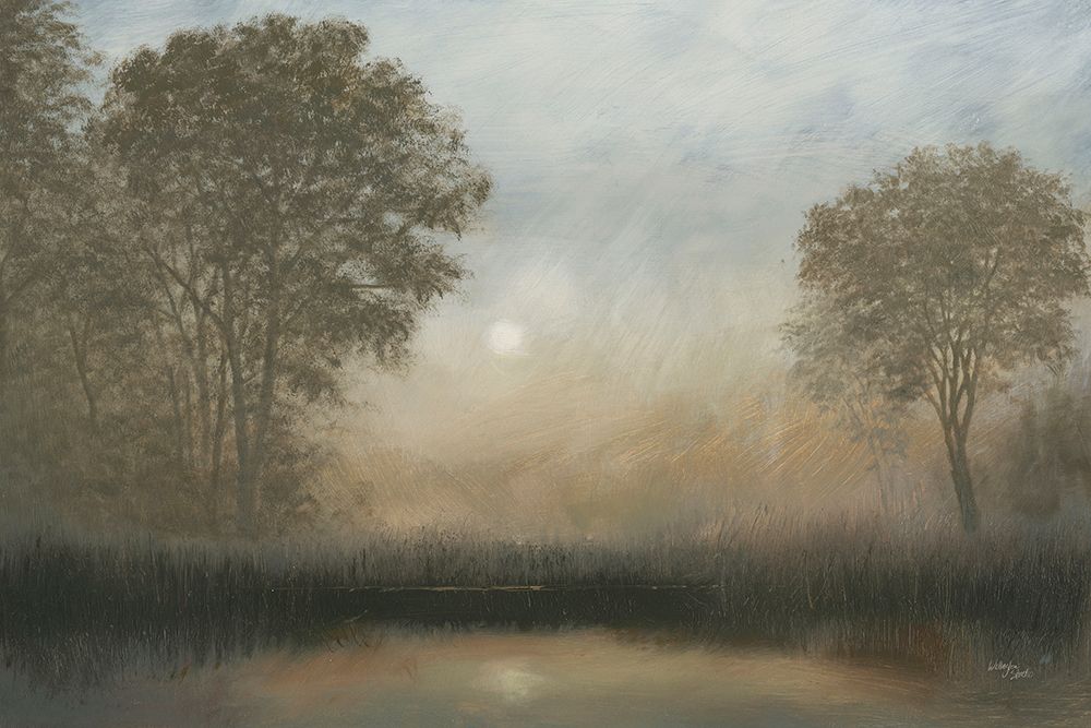 Moon at Dusk art print by Wellington Studio for $57.95 CAD