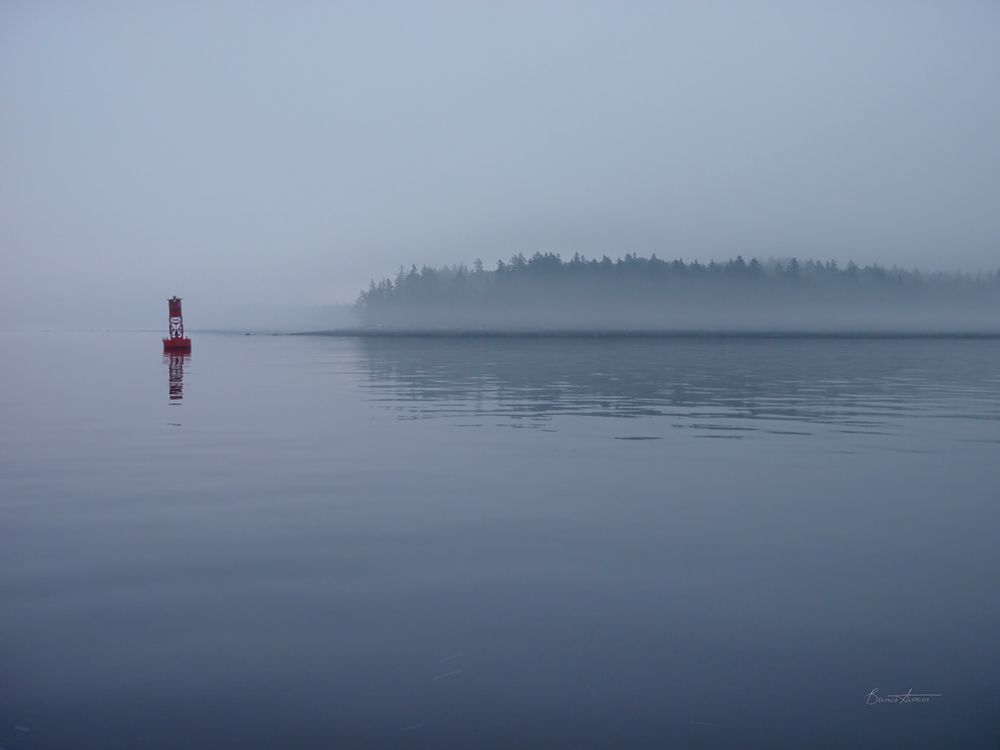 Penobscot Bay Channel Marker art print by Belinda Aldrich for $57.95 CAD