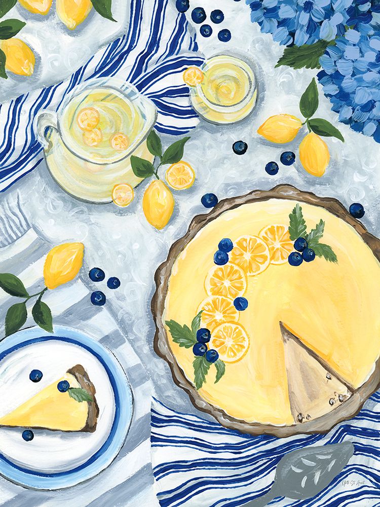 Summer Picnic I art print by Yvette St. Amant for $57.95 CAD