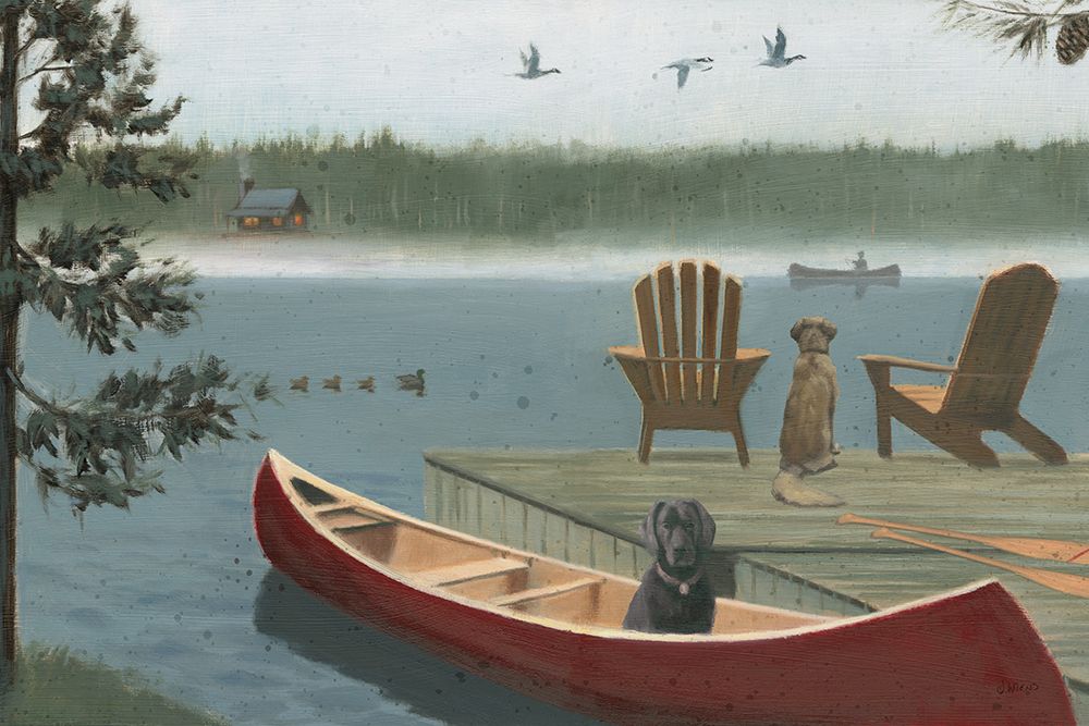 Lodge Trail No Wood art print by James Wiens for $57.95 CAD