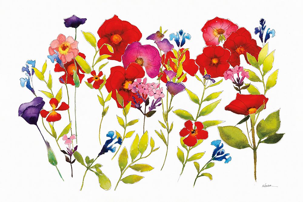 Summer Arrangement art print by Shirley Novak for $57.95 CAD