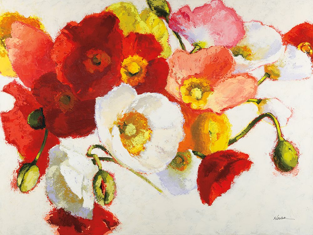 Colorful Faces art print by Shirley Novak for $57.95 CAD