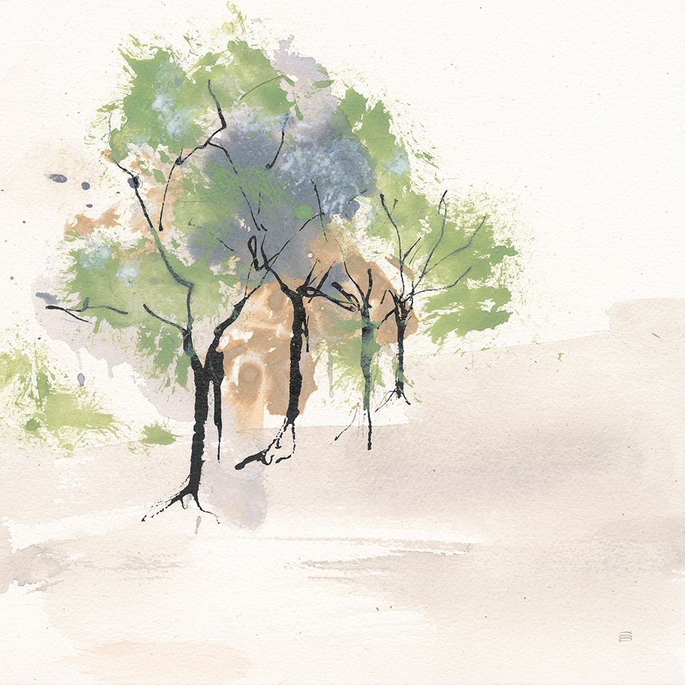 Tinted Treescape I art print by Chris Paschke for $57.95 CAD