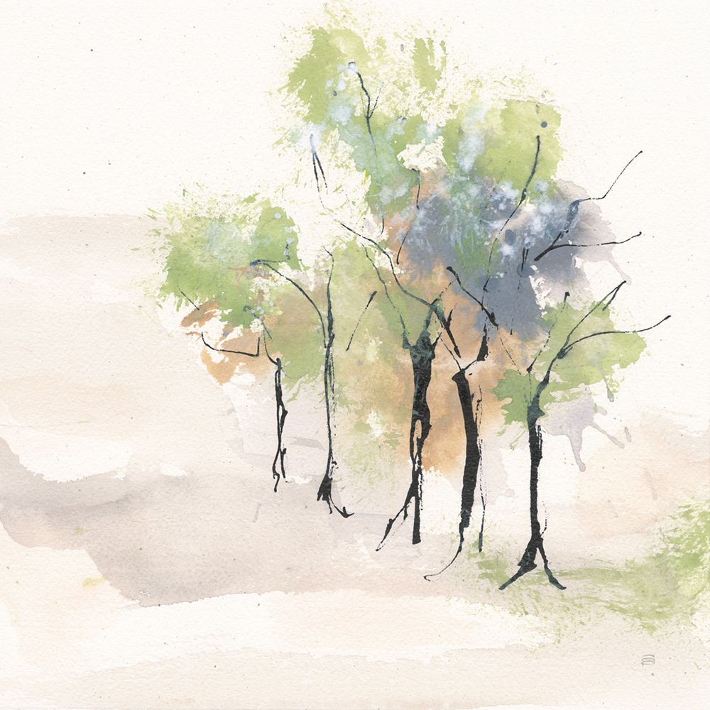 Tinted Treescape II art print by Chris Paschke for $57.95 CAD