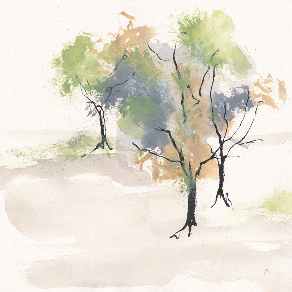 Tinted Treescape III art print by Chris Paschke for $57.95 CAD