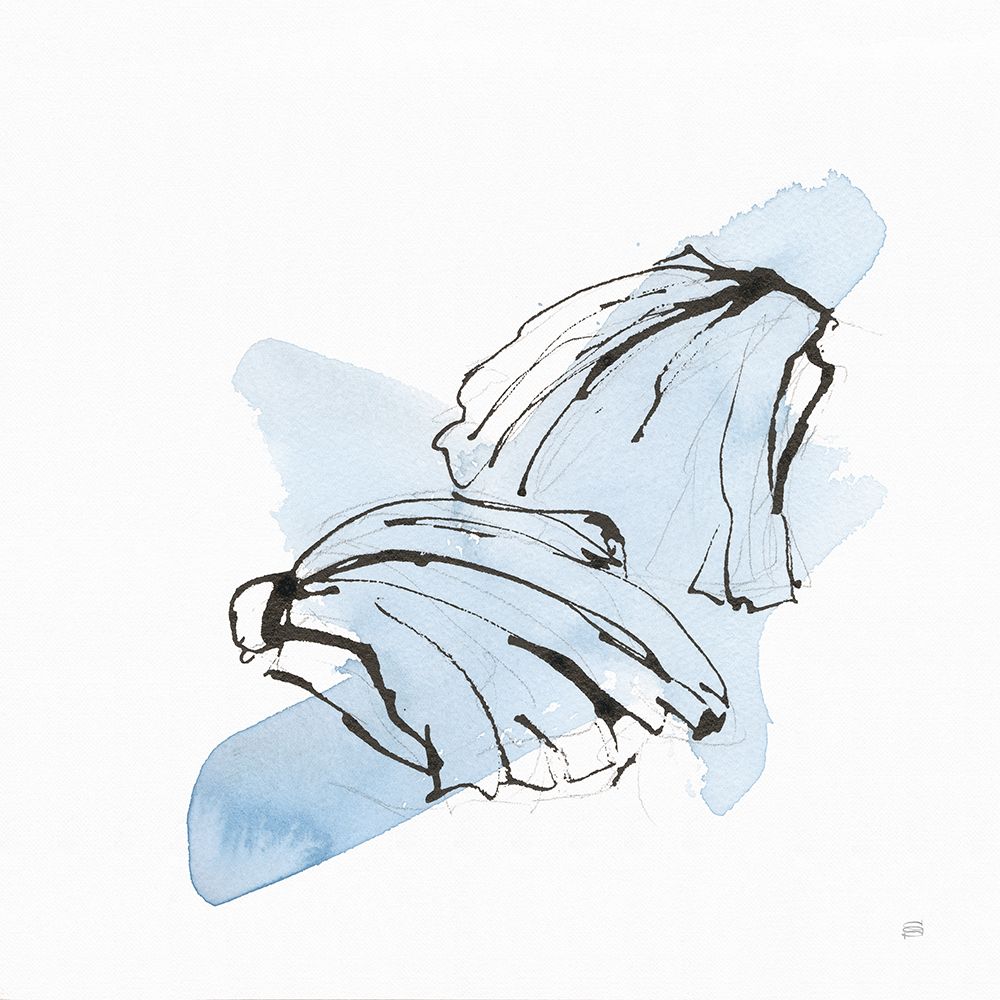 Minimal Scallop I art print by Chris Paschke for $57.95 CAD
