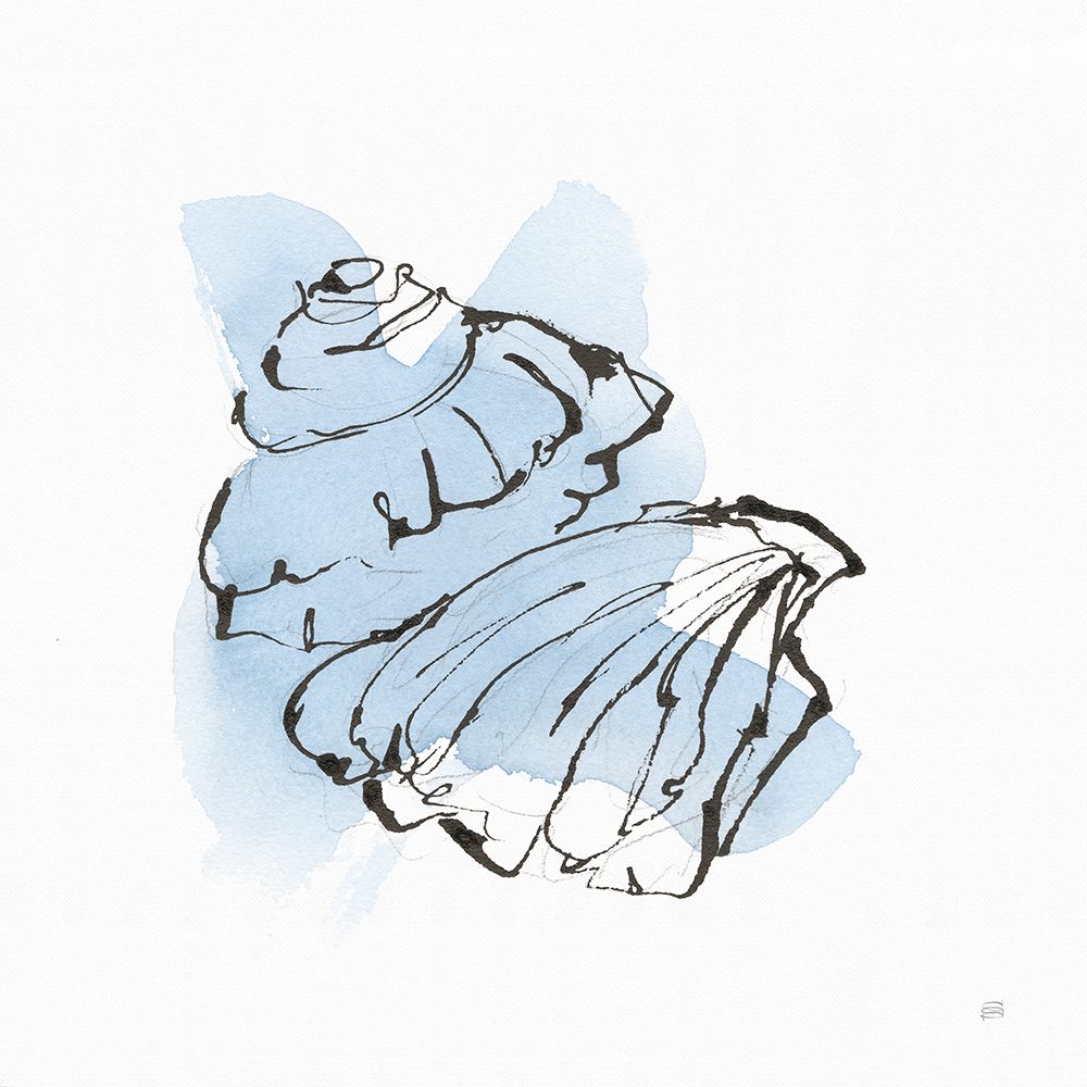 Minimal Scallop II art print by Chris Paschke for $57.95 CAD