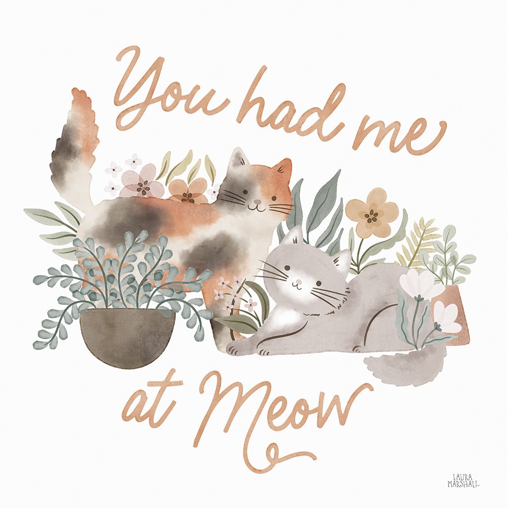 Garden Friends II art print by Laura Marshall for $57.95 CAD