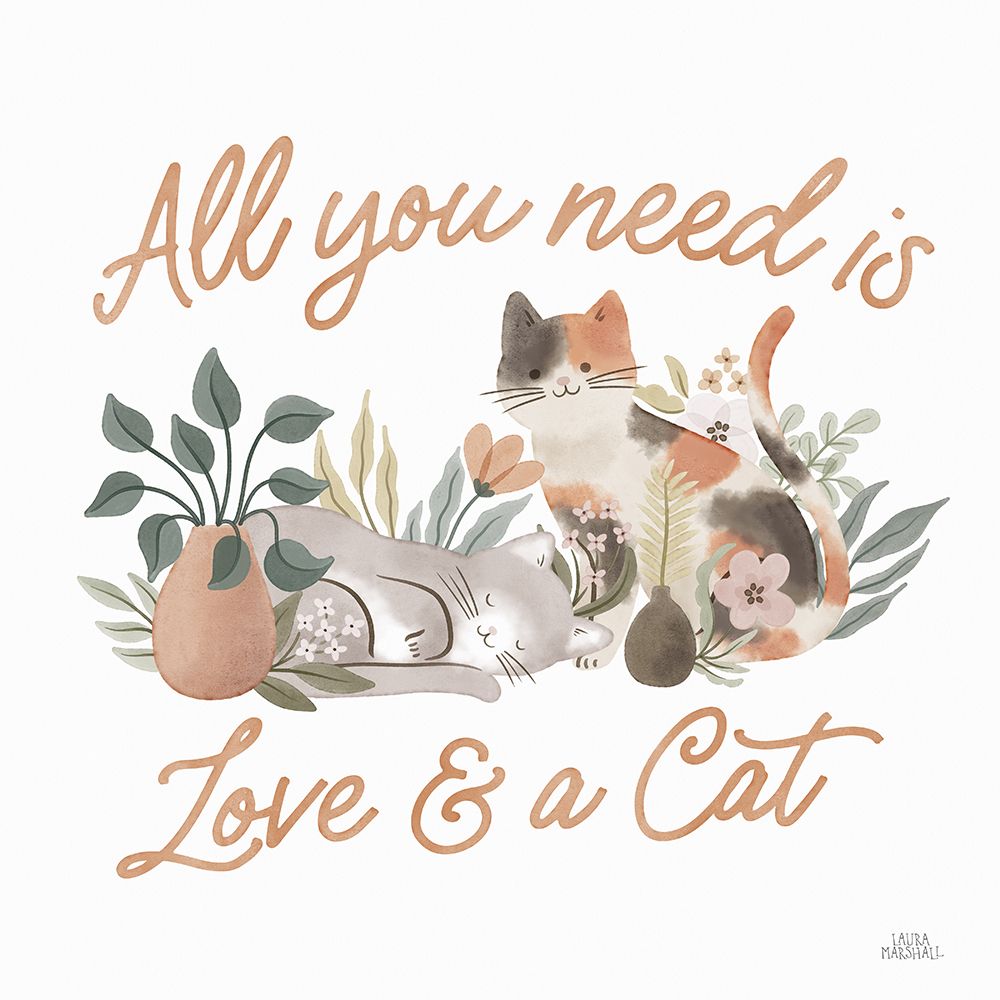 Garden Friends IV art print by Laura Marshall for $57.95 CAD