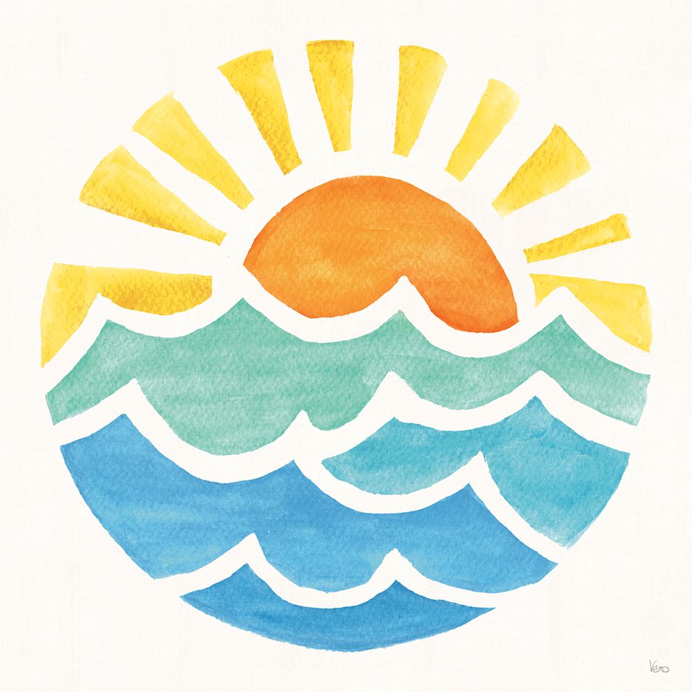 Summer Breeze IX art print by Veronique Charron for $57.95 CAD