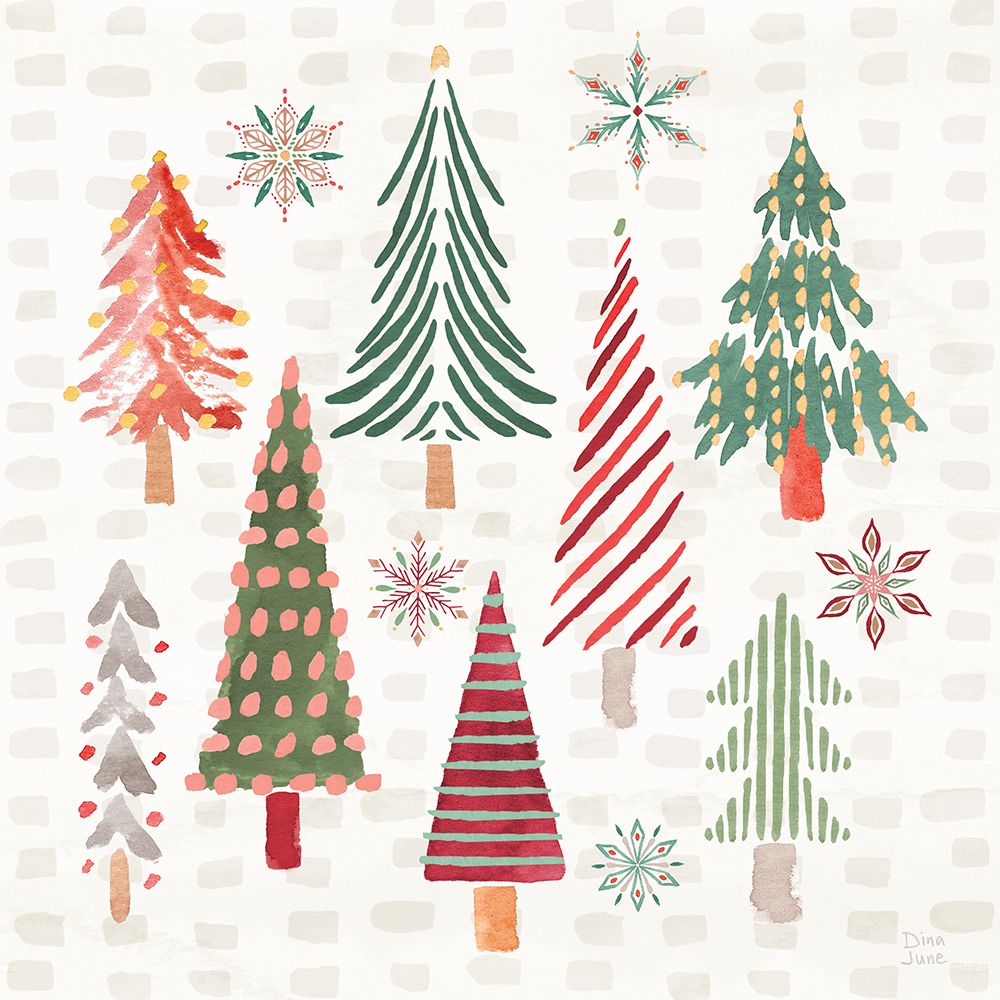 Winter Wonder I art print by Dina June for $57.95 CAD