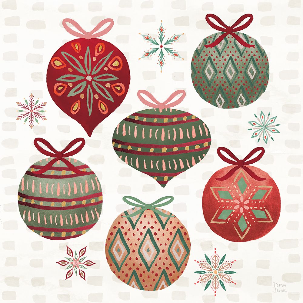 Winter Wonder III art print by Dina June for $57.95 CAD