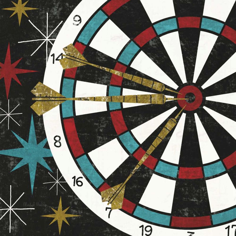 Vegas - Darts art print by Michael Mullan for $57.95 CAD