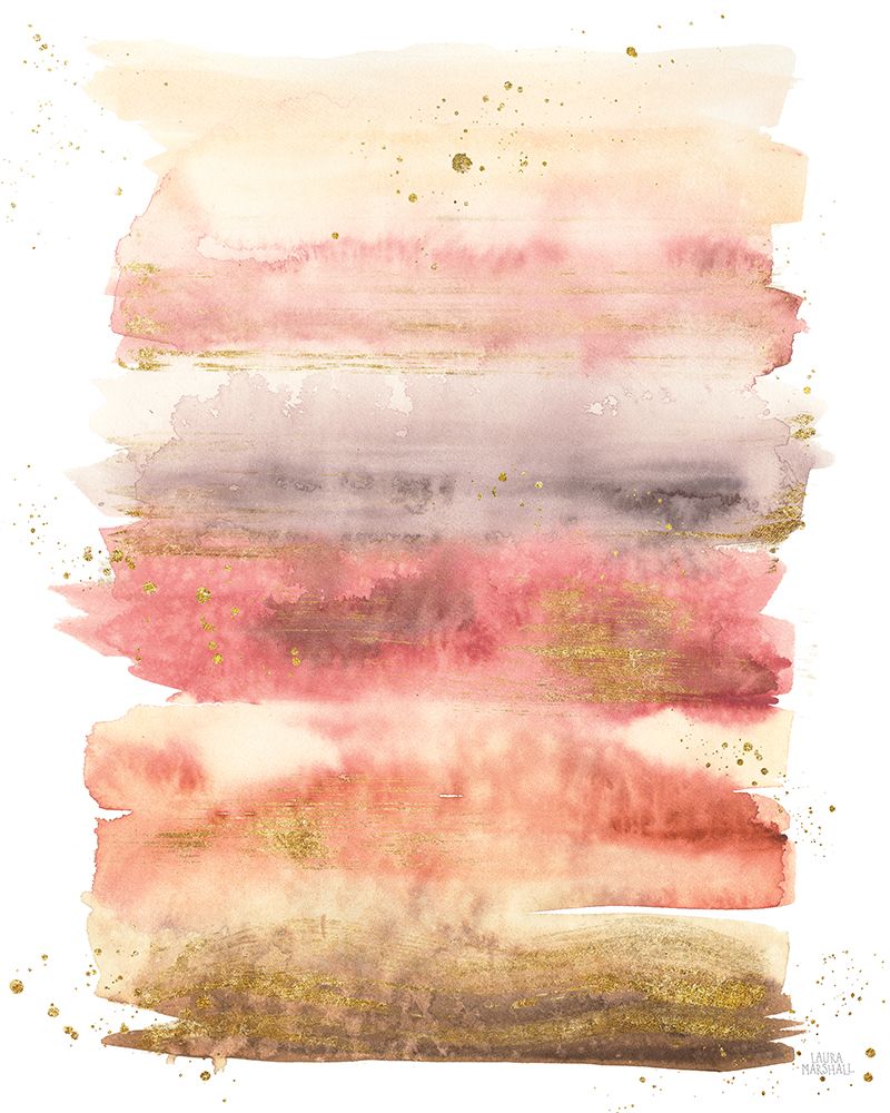 Desert Blooms Abstract I White art print by Laura Marshall for $57.95 CAD