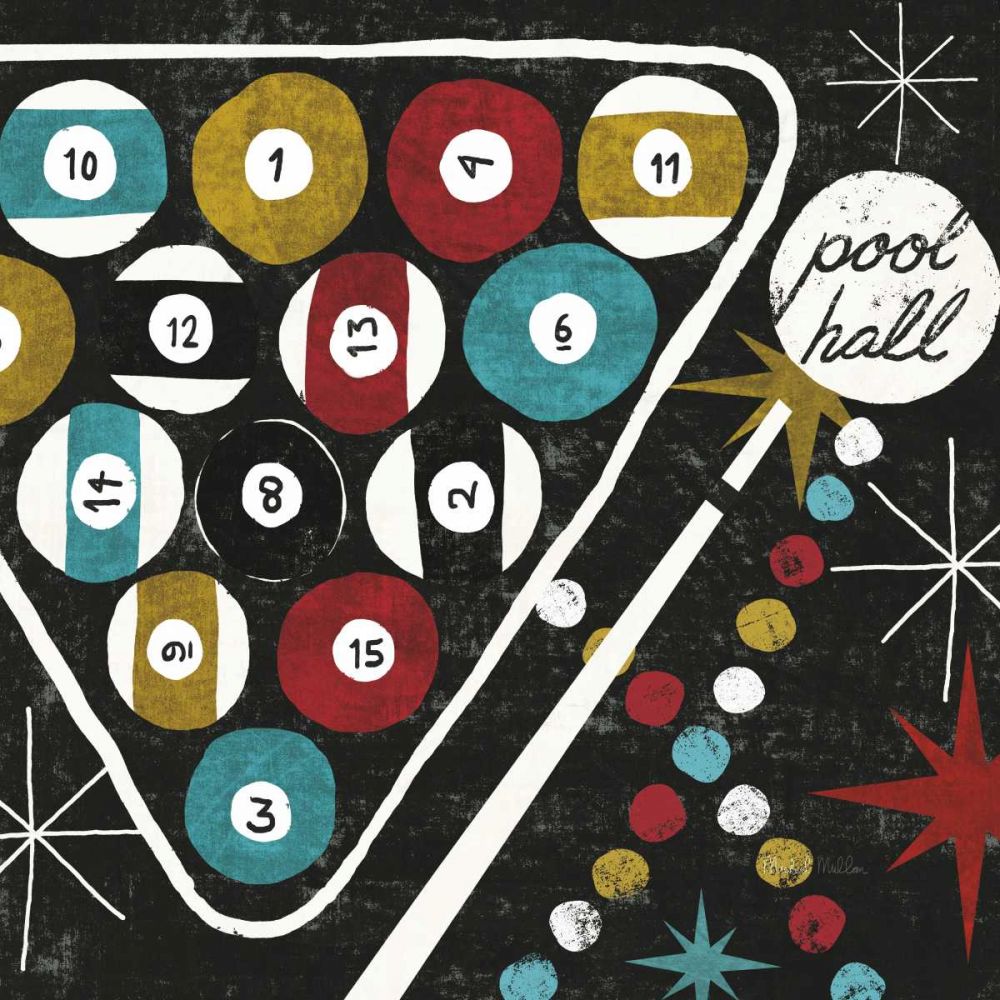 Vegas - Pool Hall art print by Michael Mullan for $57.95 CAD