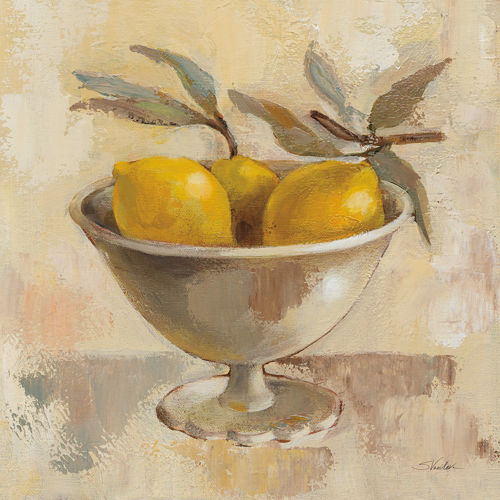 Fruits in Old Bowl I art print by Silvia Vassileva for $57.95 CAD