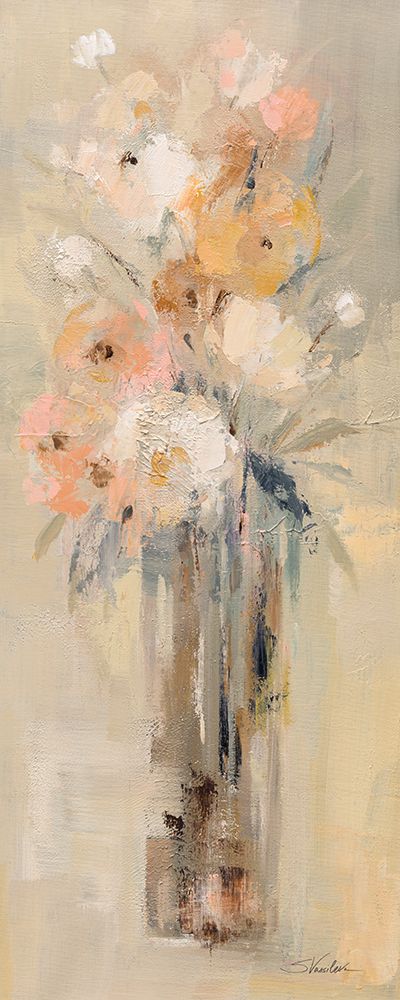 Textured Floral I art print by Silvia Vassileva for $57.95 CAD