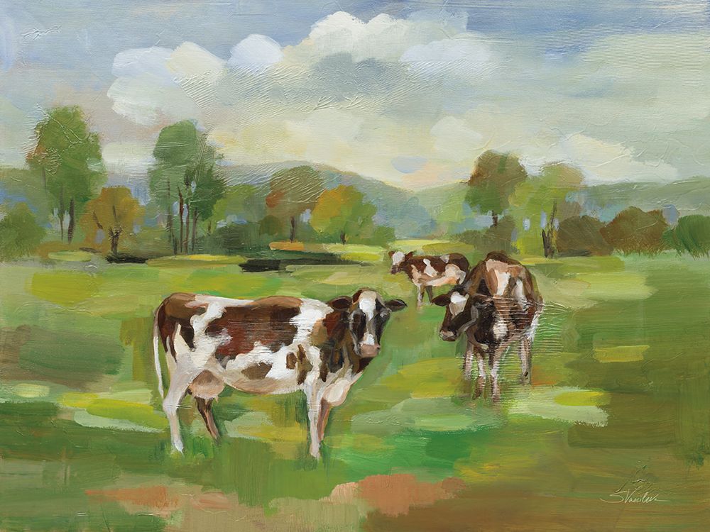 Green Pasture art print by Silvia Vassileva for $57.95 CAD