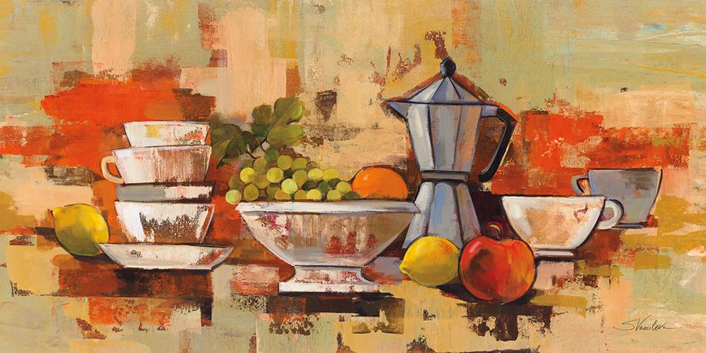 Coffee Break art print by Silvia Vassileva for $57.95 CAD
