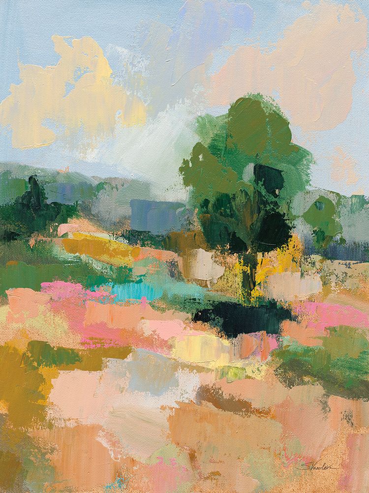 Spring Landscape II art print by Silvia Vassileva for $57.95 CAD