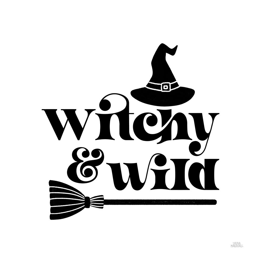 Halloween Typography I art print by Laura Marshall for $57.95 CAD