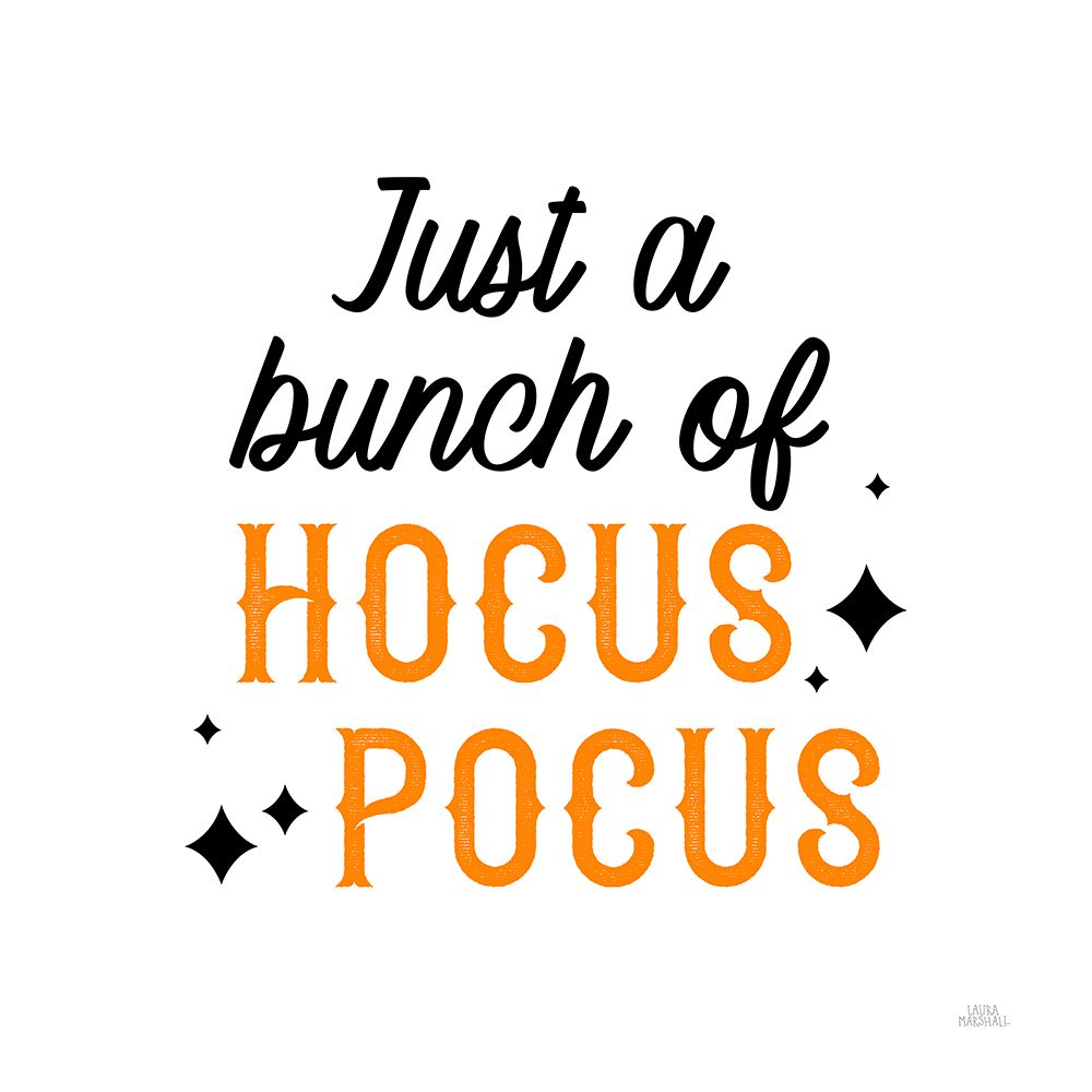 Halloween Typography III art print by Laura Marshall for $57.95 CAD