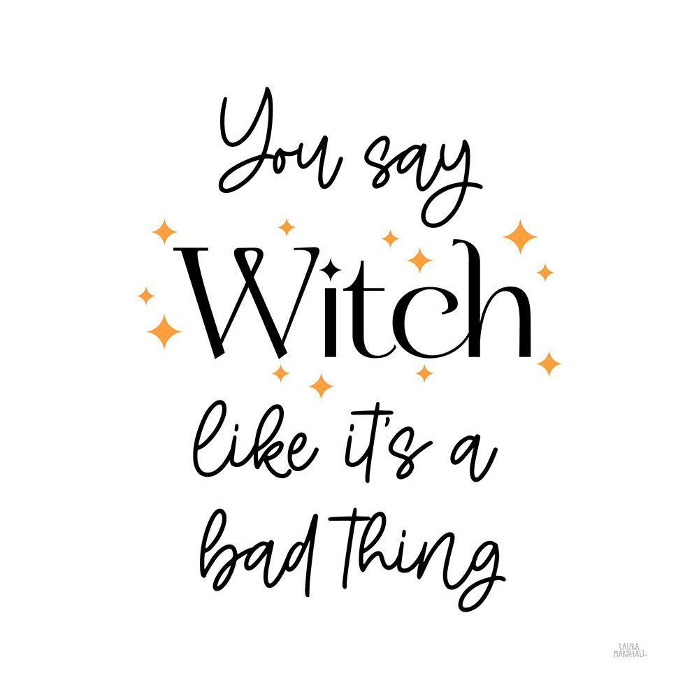 Halloween Typography IV art print by Laura Marshall for $57.95 CAD