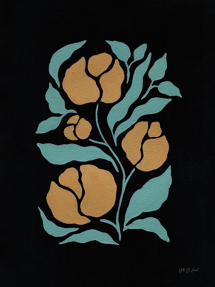 Boho Florals I art print by Yvette St. Amant for $57.95 CAD