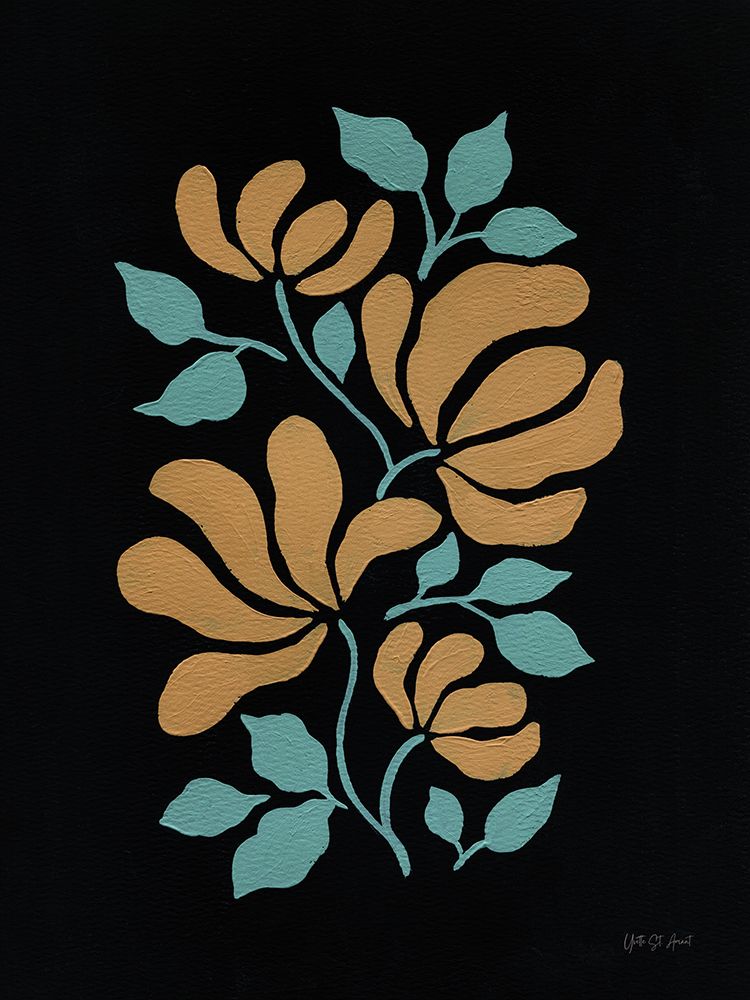 Boho Florals II art print by Yvette St. Amant for $57.95 CAD