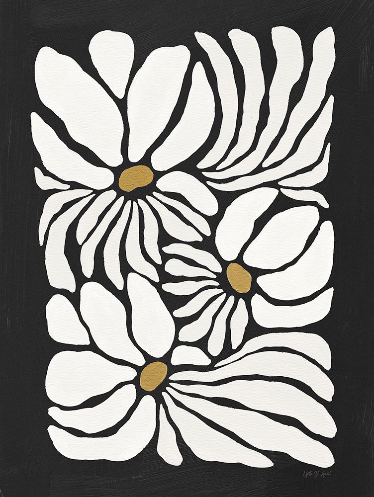 Boho Bouquet II BW art print by Yvette St. Amant for $57.95 CAD