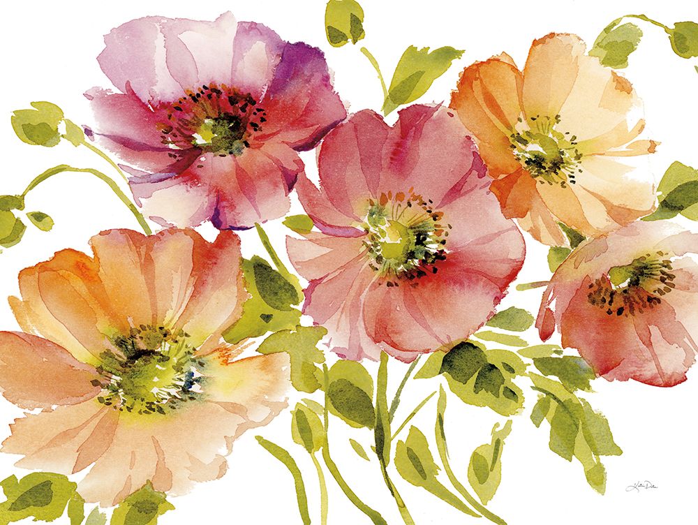 Autumn Poppies art print by Katrina Pete for $57.95 CAD