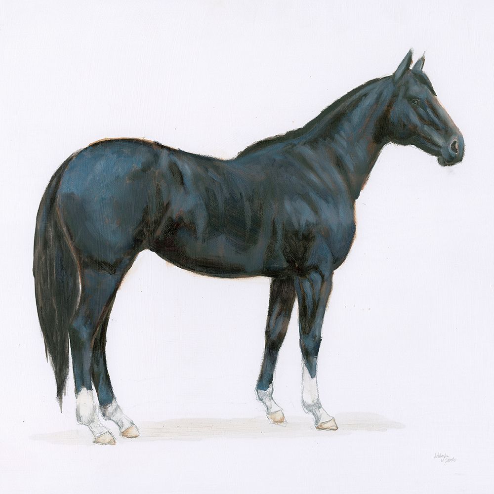 Black Horse art print by Wellington Studio for $57.95 CAD