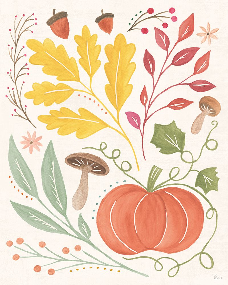 Mod Harvest III art print by Veronique Charron for $57.95 CAD