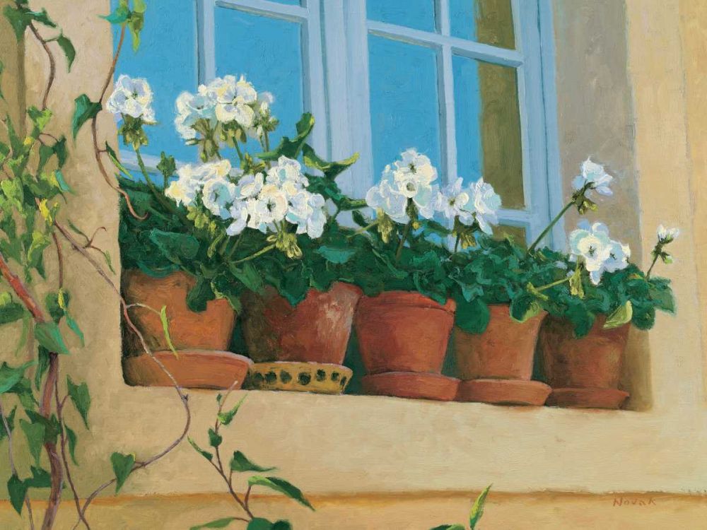 Chateau Creancey Window art print by Shirley Novak for $57.95 CAD