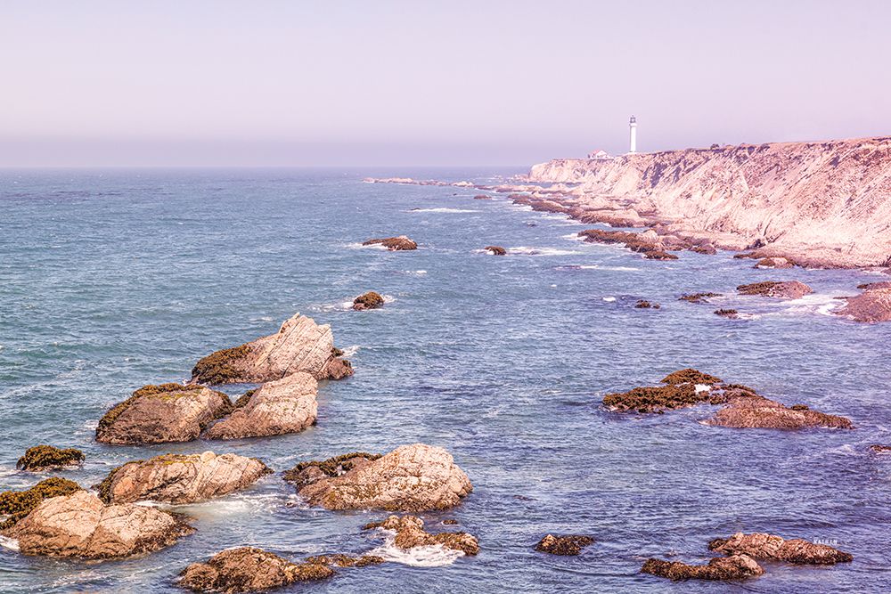California Lighthouse Bright art print by Nathan Larson for $57.95 CAD
