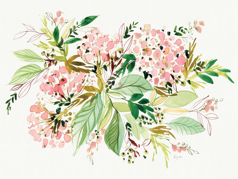 Blushing Bouquet art print by Kristy Rice for $57.95 CAD