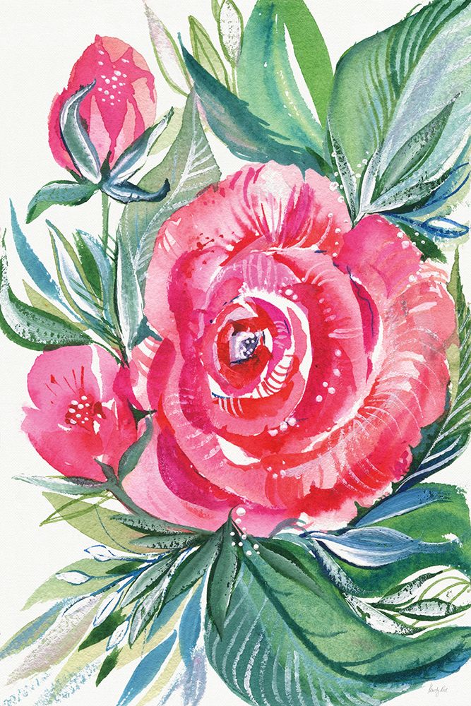 Red Beauty art print by Kristy Rice for $57.95 CAD