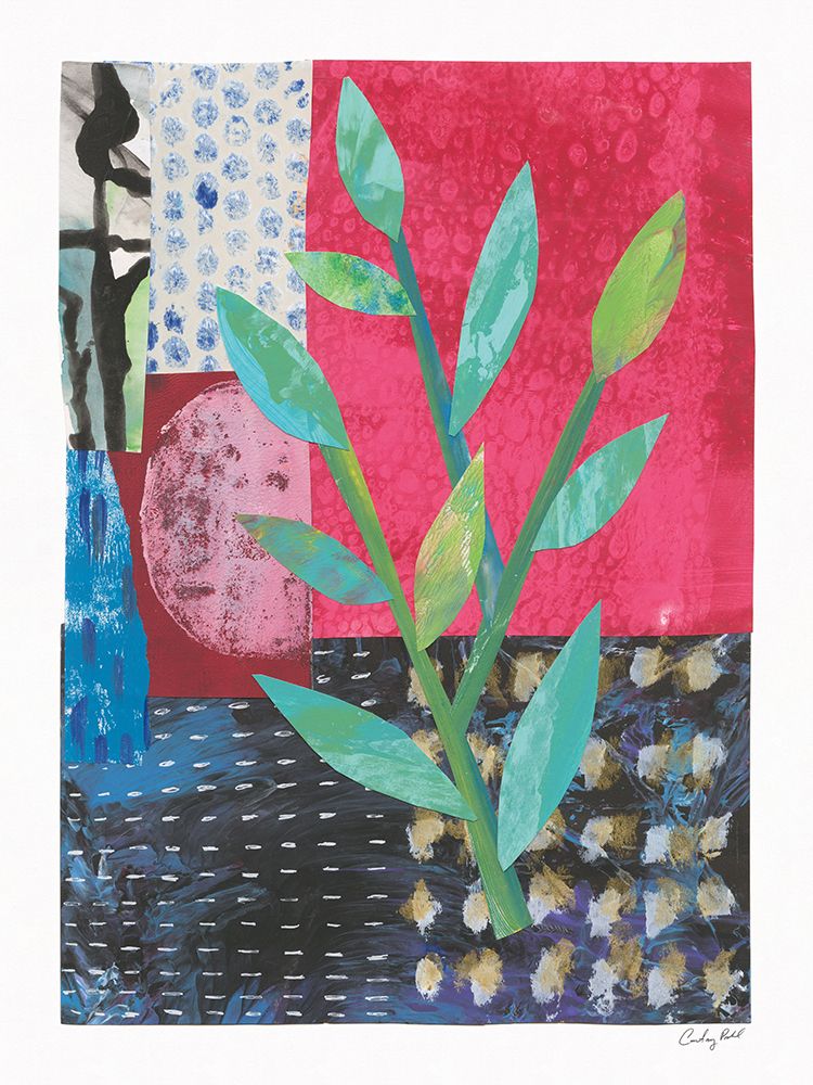 Patchwork Plants I art print by Courtney Prahl for $57.95 CAD