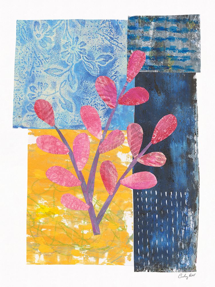 Patchwork Plants III art print by Courtney Prahl for $57.95 CAD