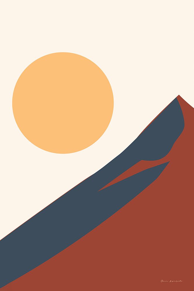 Boho Landscape I art print by Omar Escalante for $57.95 CAD